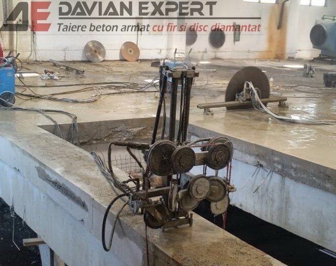 Davian Expert - Taiere beton armat cu tehnica diamantata